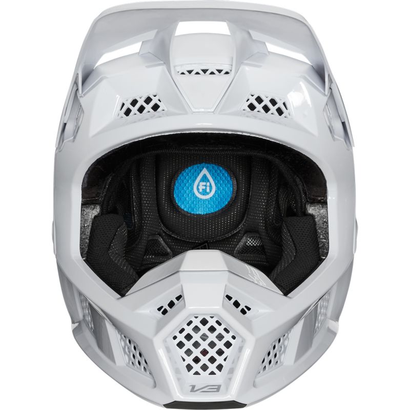 V3 SOLIDS HELMET, ECE [WHT/SLV] S