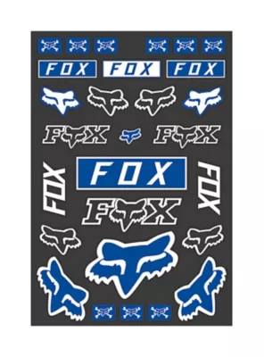 blue fox racing logos