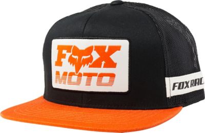 orange fox racing hat