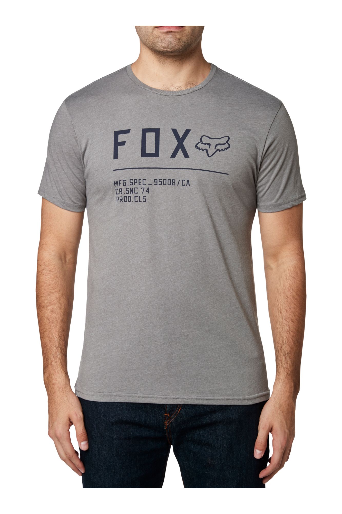 NON STOP SS PREMIUM TEE [HTR GRAPH] S