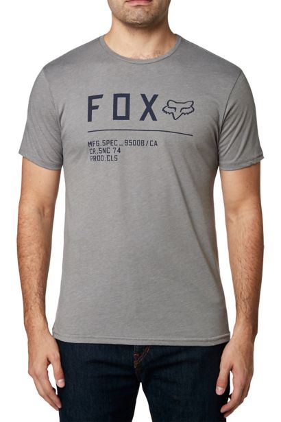 NON STOP SS PREMIUM TEE [HTR GRAPH] S