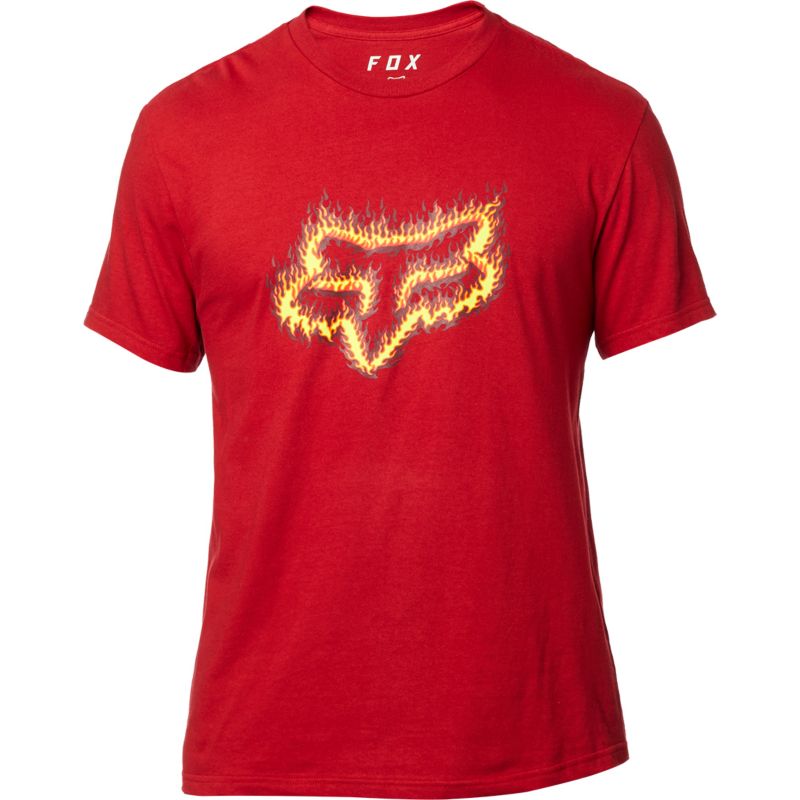 Футболка Fox Racing. Футболка Fox. Flame head.
