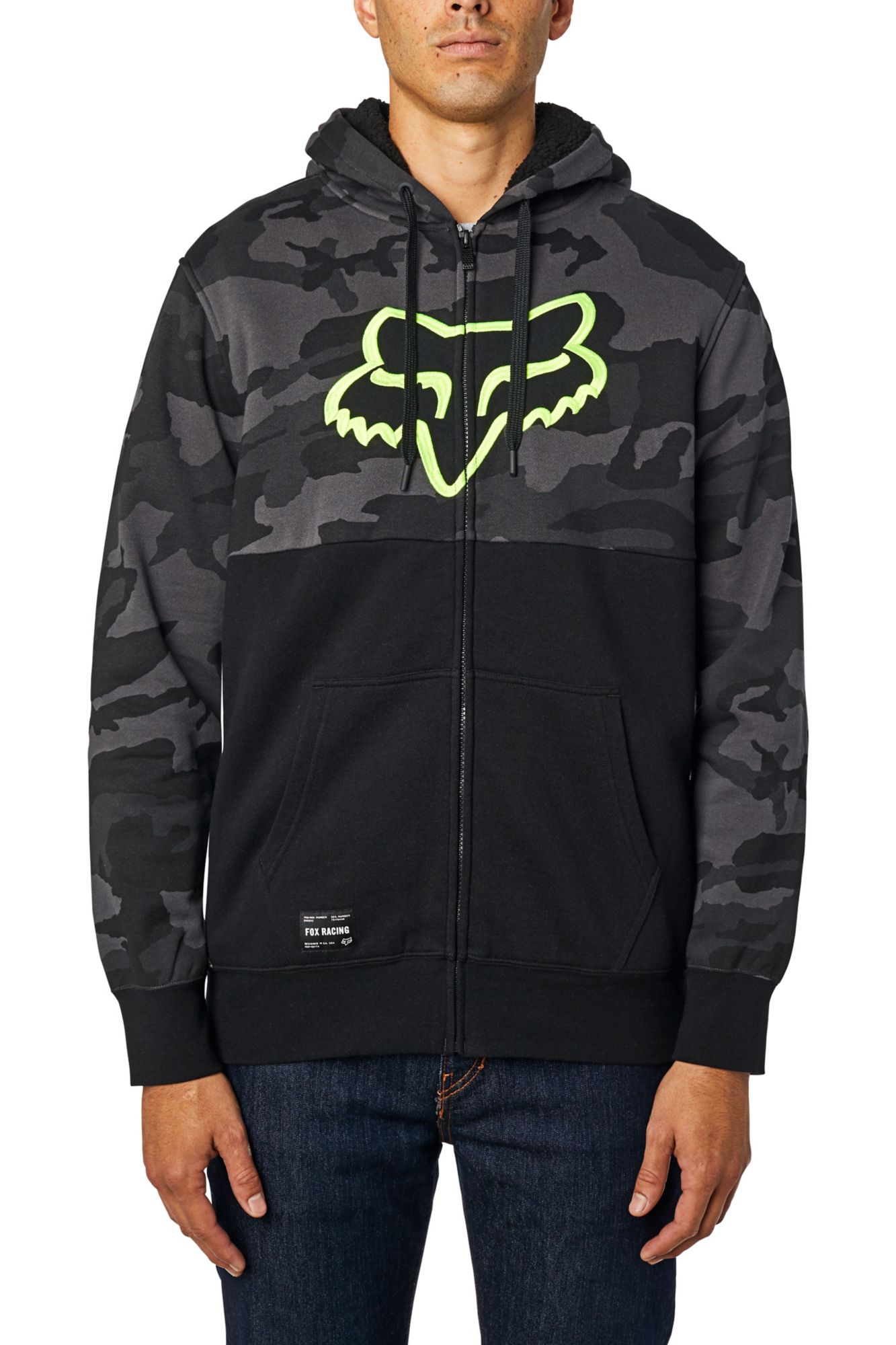 REBOUND SHERPA FLEECE [BLK CAM] S