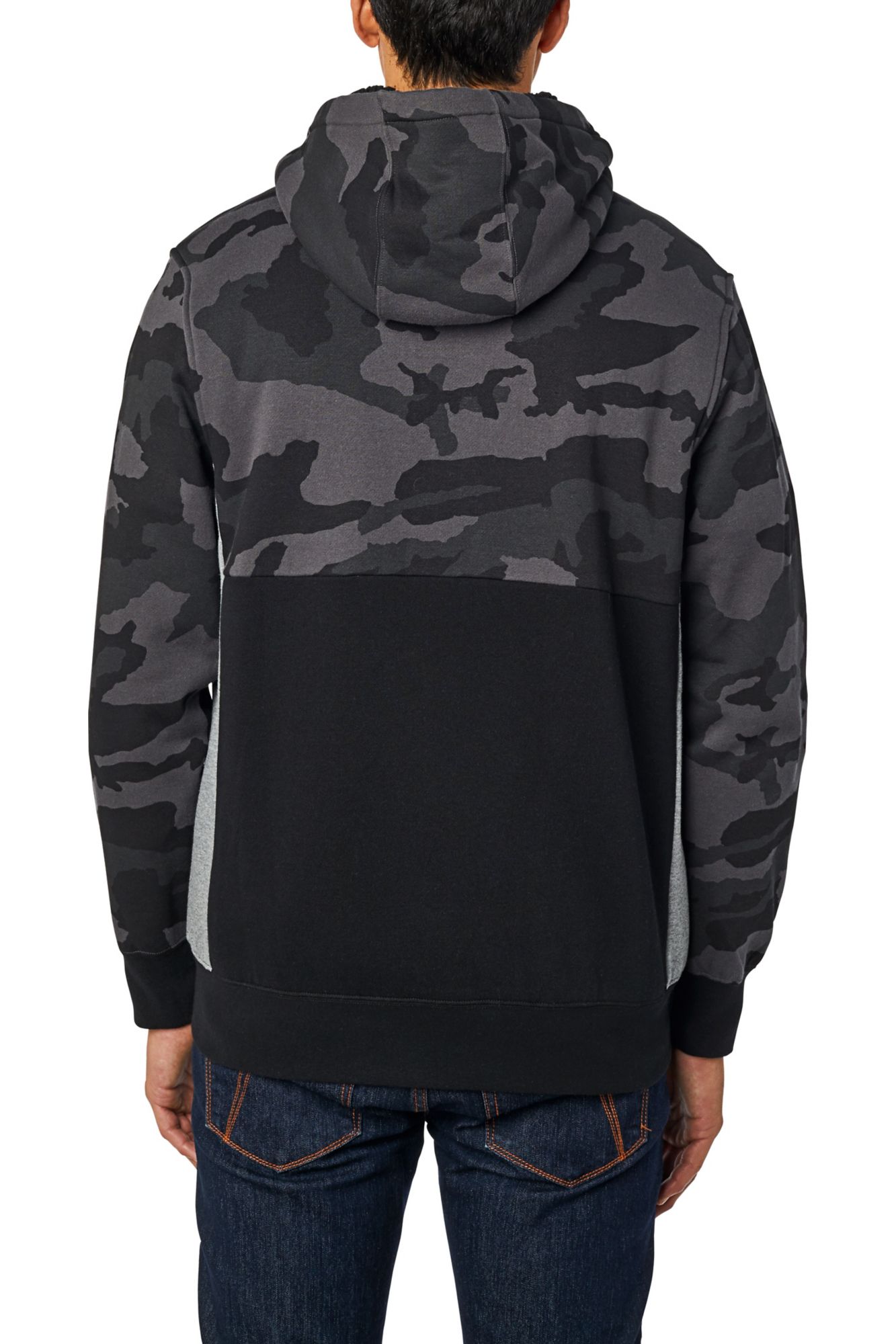 REBOUND SHERPA FLEECE [BLK CAM] S