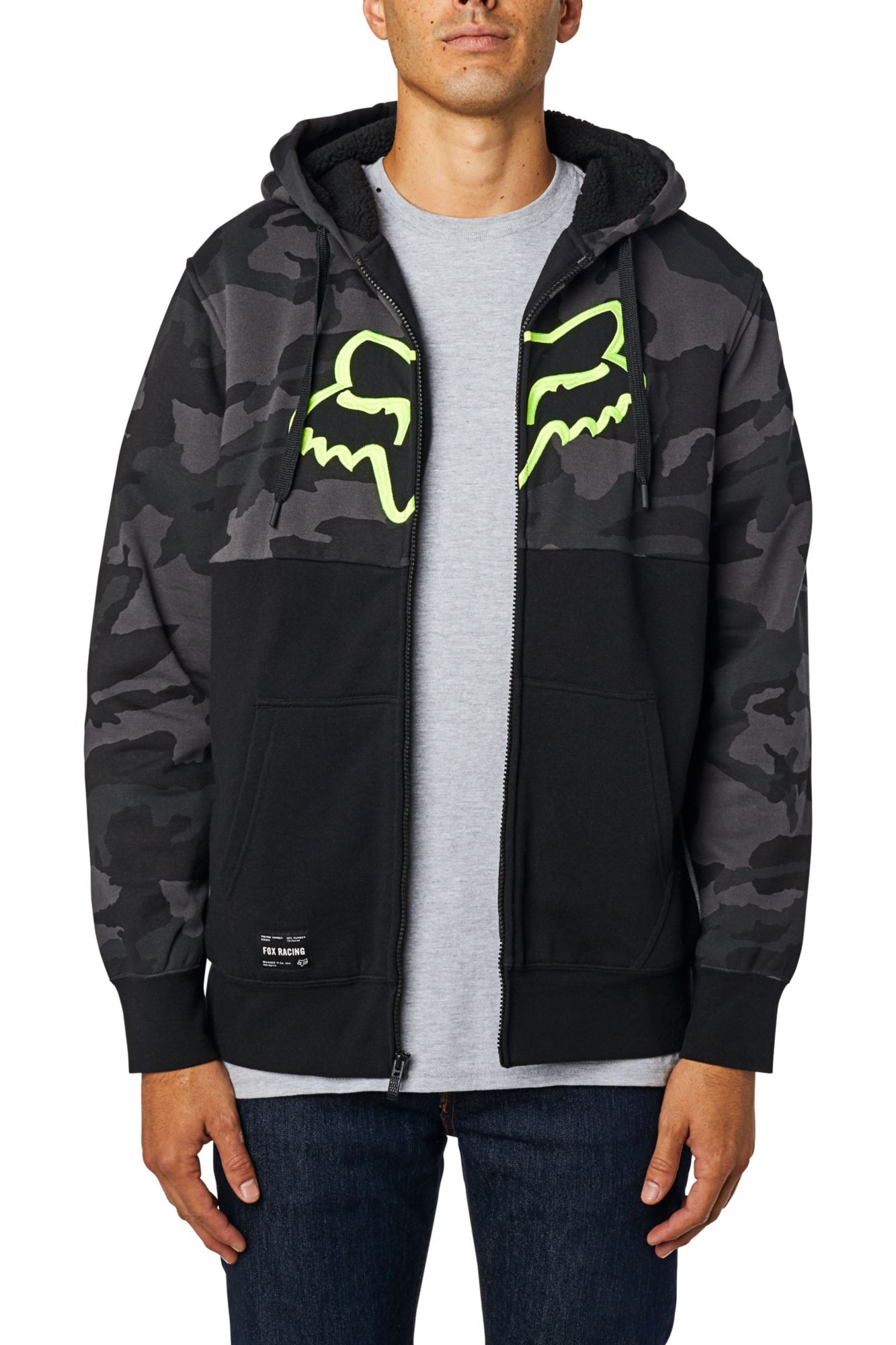 REBOUND SHERPA FLEECE [BLK CAM] S