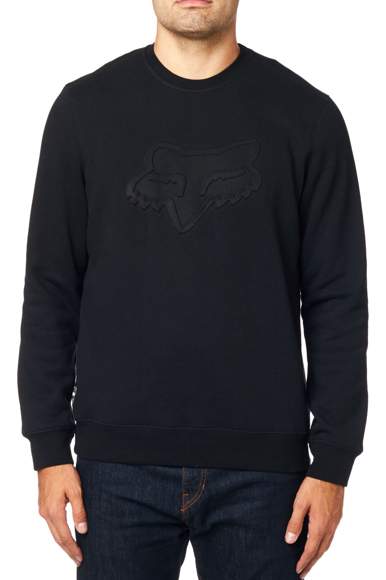 REFRACT DWR CREW FLEECE [BLK] S