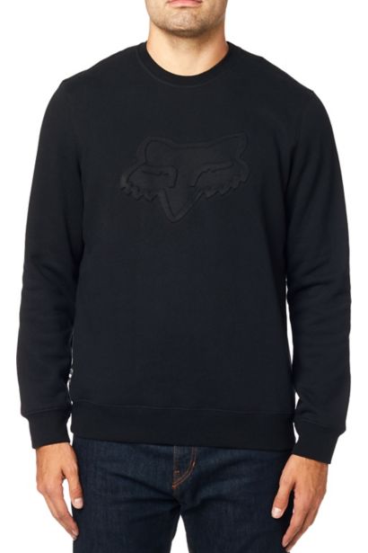 REFRACT DWR CREW FLEECE [BLK] S