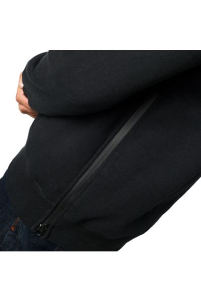 REFRACT DWR CREW FLEECE [BLK] S