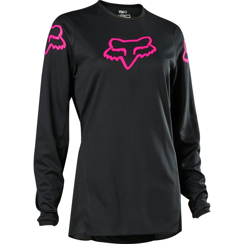 YTH GIRLS 180 PRIX JERSEY [BLK/PNK] S