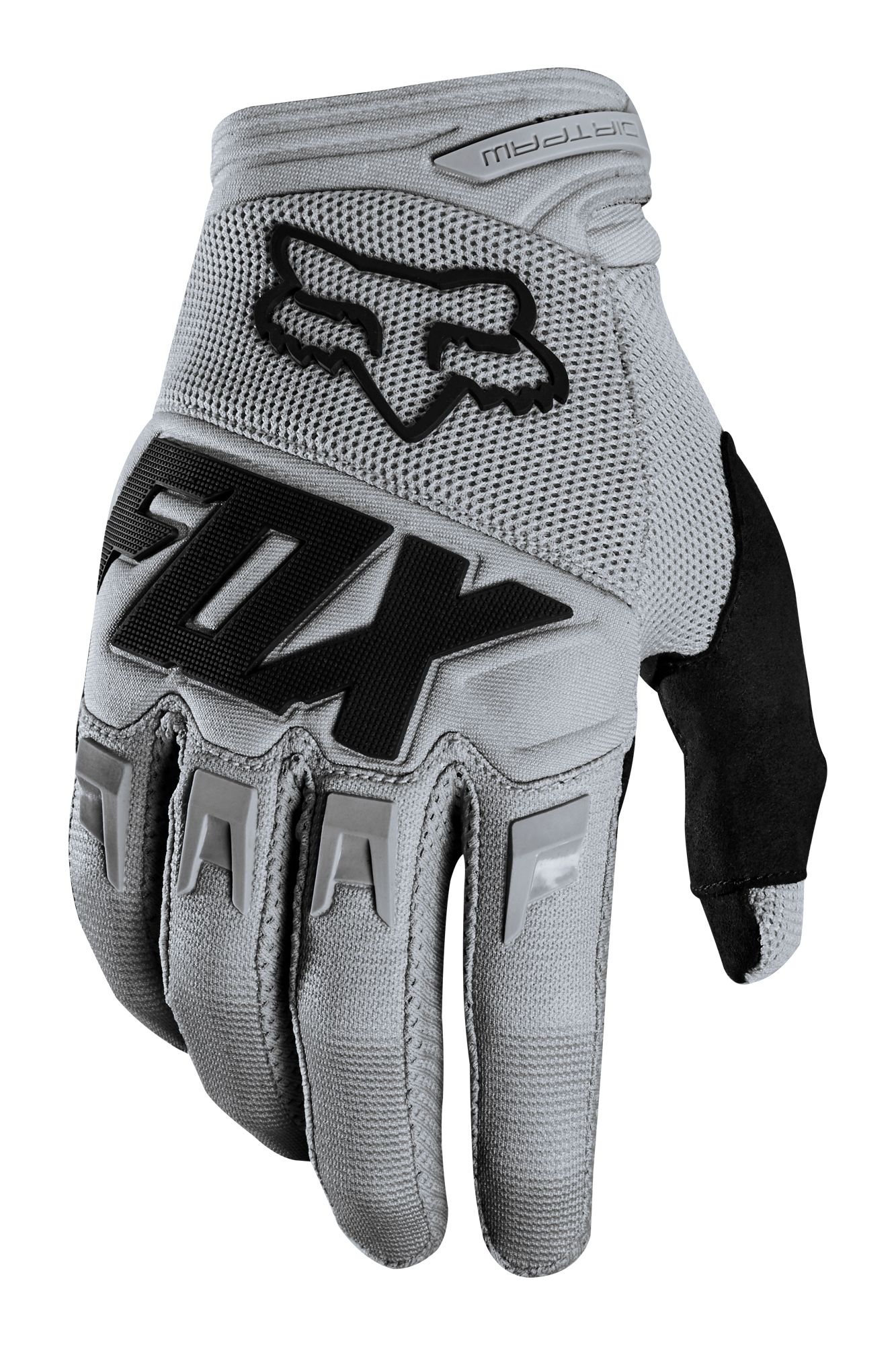 YTH DIRTPAW GLOVE - RACE [GRY] YXS