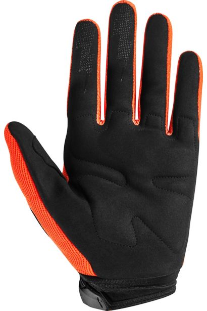 YTH DIRTPAW GLOVE - RACE [FLO ORG] YXS