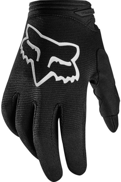 YTH GIRLS DIRTPAW PRIX GLOVE [BLK] S