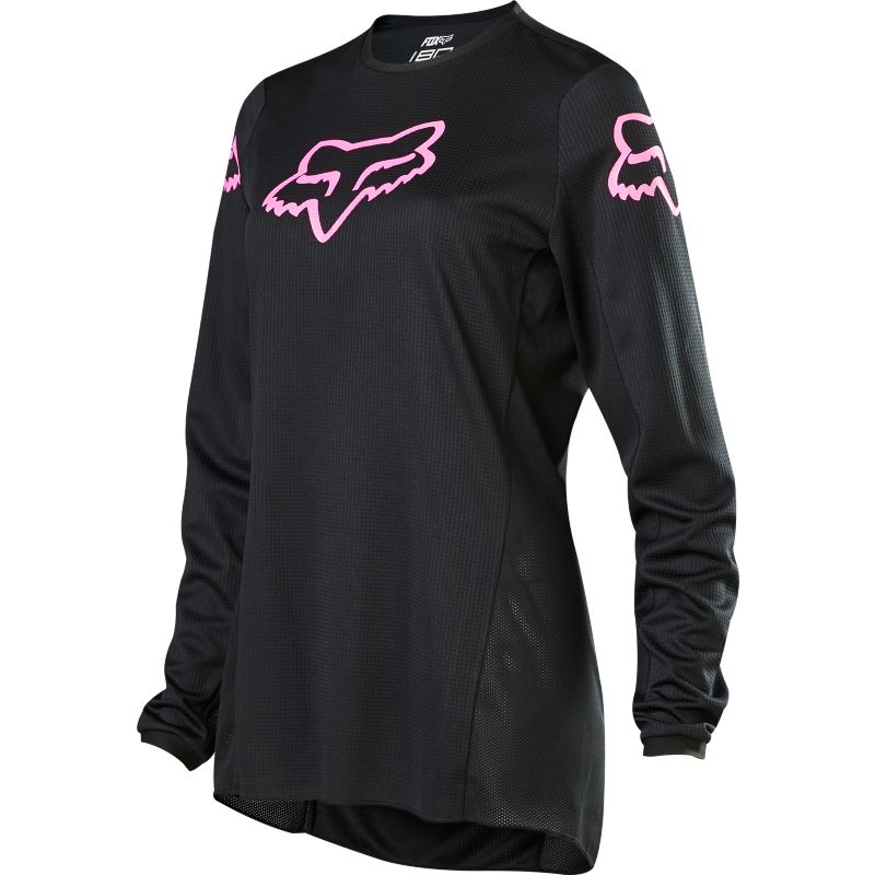 WMNS 180 PRIX JERSEY [BLK/PNK] M | Fox Racing - Italia
