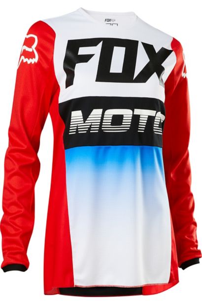 WMNS 180 FYCE JERSEY [BLU/RD] XS