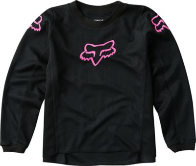 KIDS GIRLS 180 PRIX JERSEY [BLK/PNK] KS