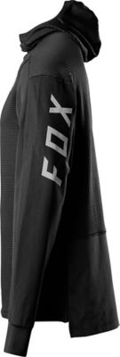 DEFEND THERMO HOODED JERSEY [BLK] S | Fox Racing - UK