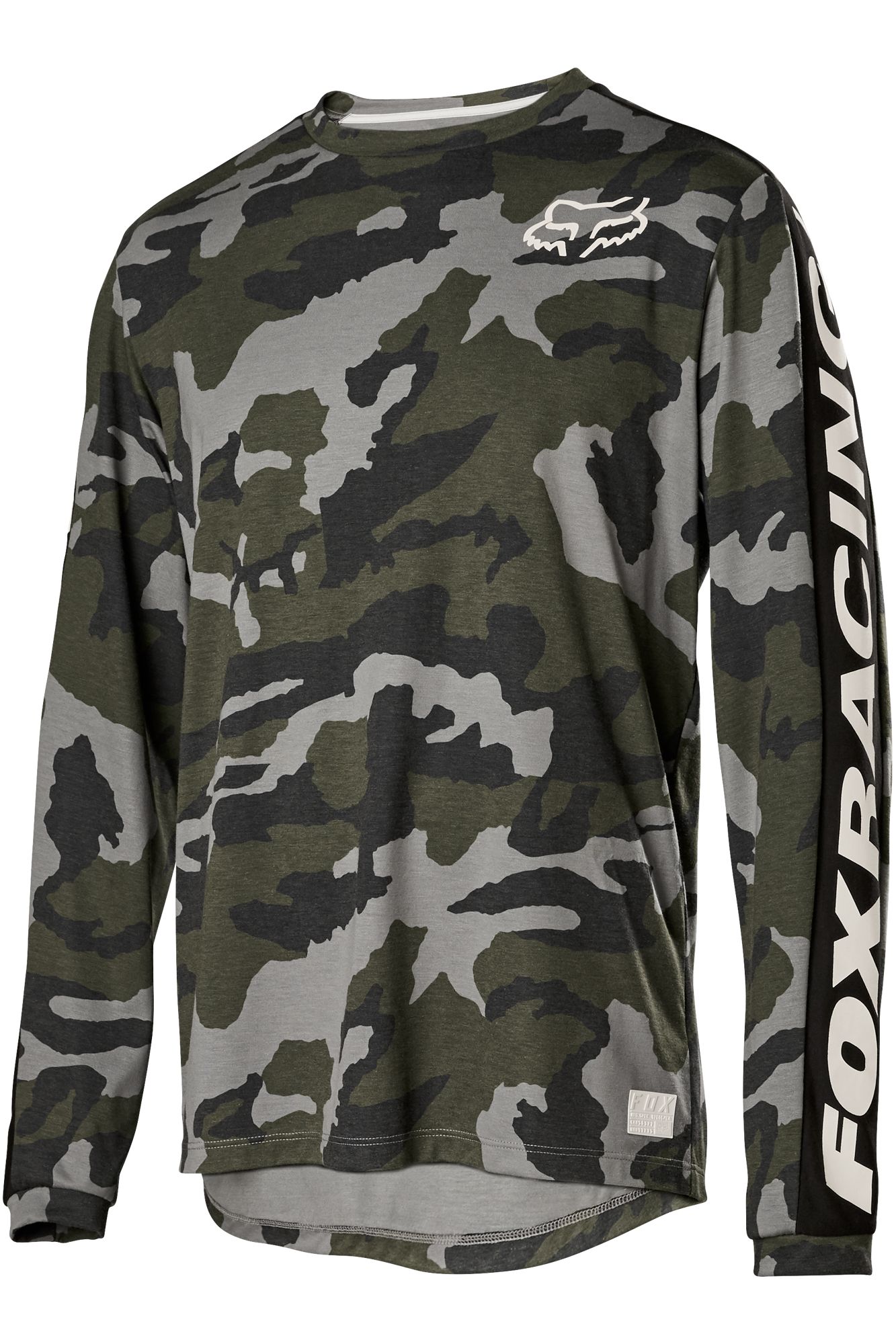 RANGER DR LS FOX JERSEY [GRN CAM] M