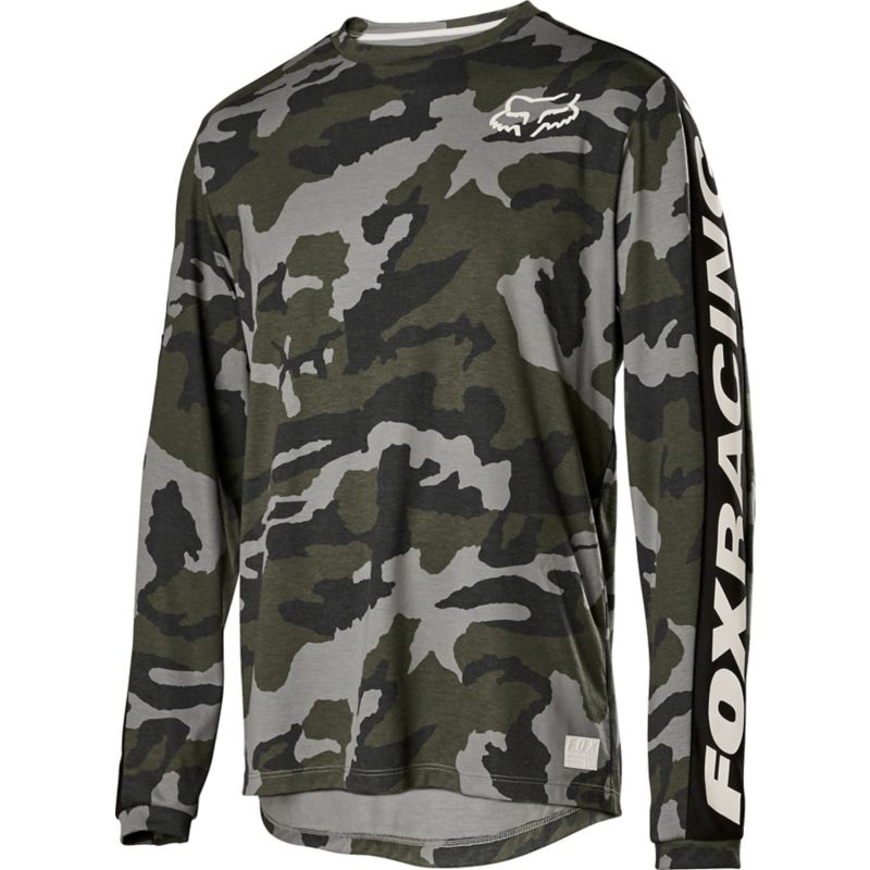 RANGER DR LS FOX JERSEY [GRN CAM] S | Fox Racing - Reino Unido