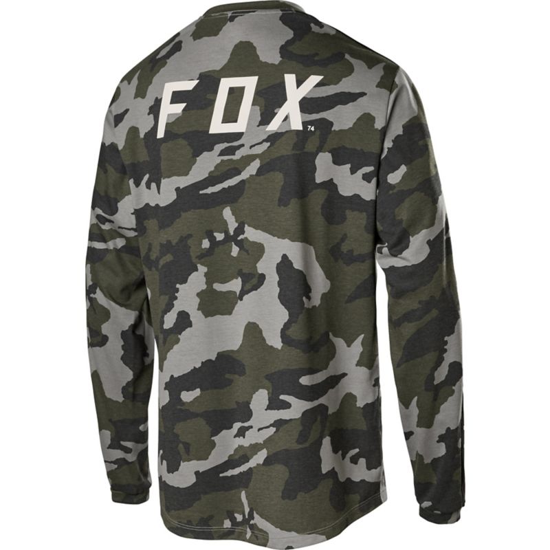 RANGER DR LS FOX JERSEY [GRN CAM] S