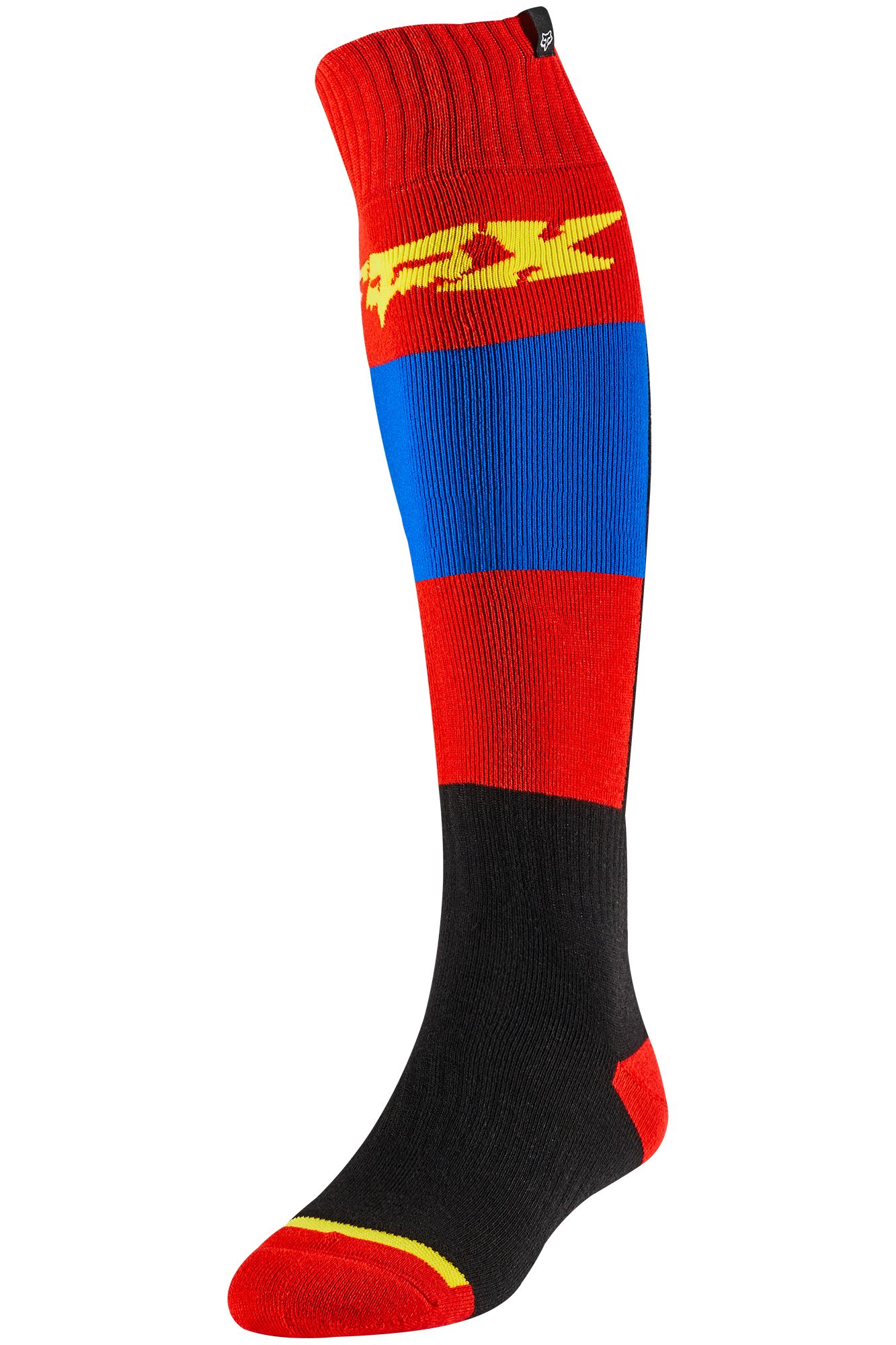 FRI THIN SOCK - LINC [BLU/RD] S