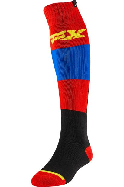 FRI THIN SOCK - LINC [BLU/RD] S