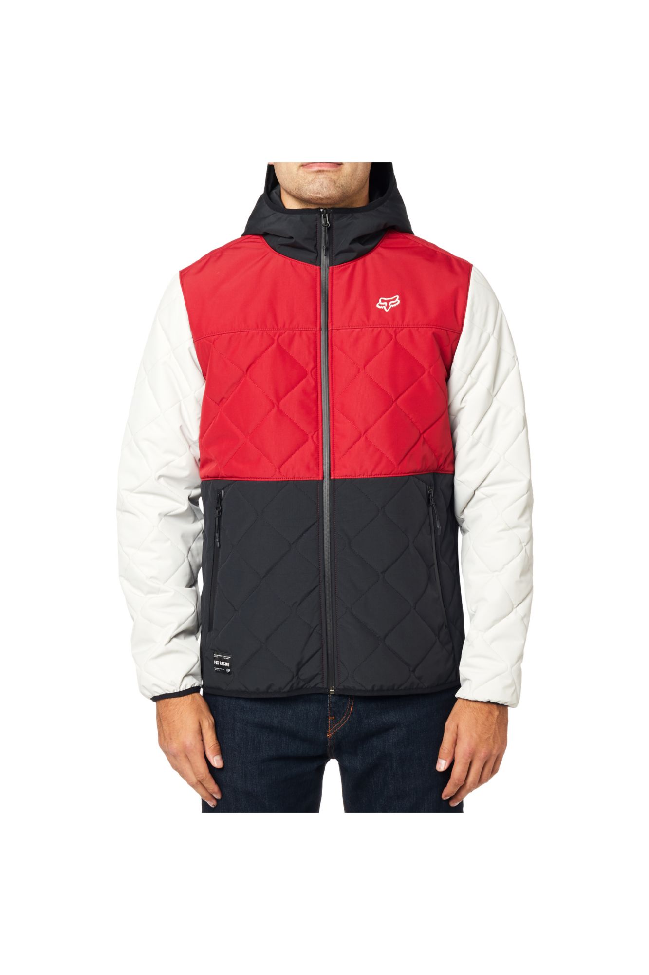 SKYLINE JACKET [BLK/RD] S