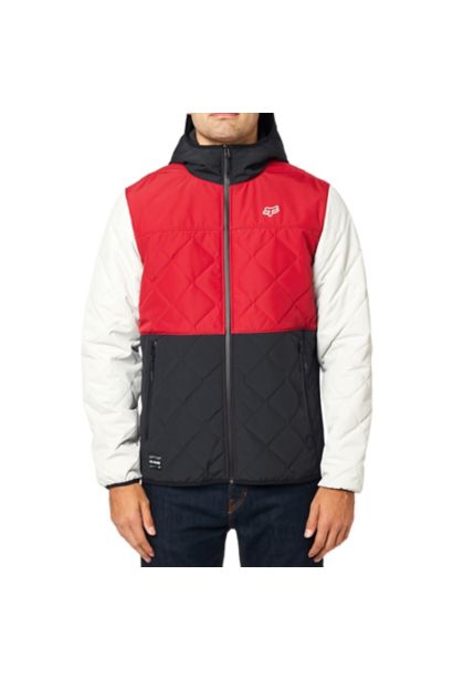 SKYLINE JACKET [BLK/RD] S