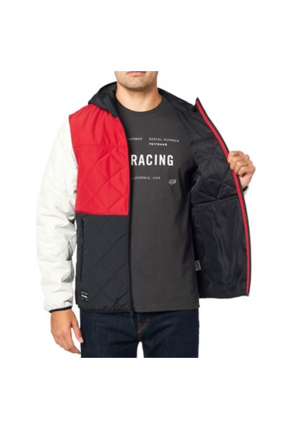 SKYLINE JACKET [BLK/RD] S