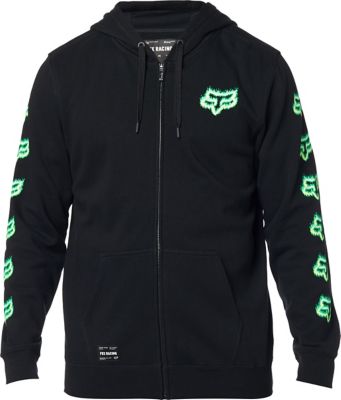 fox racing zip hoodie