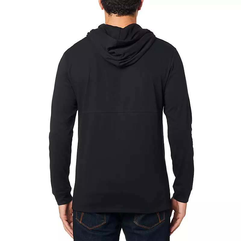 NON STOP HOODED LS KNIT 