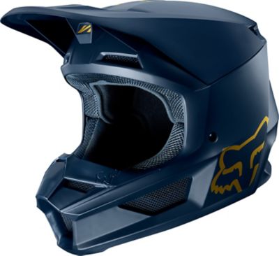 V1 NAVY/GOLD SE HELMET [NVY/GLD] 2X