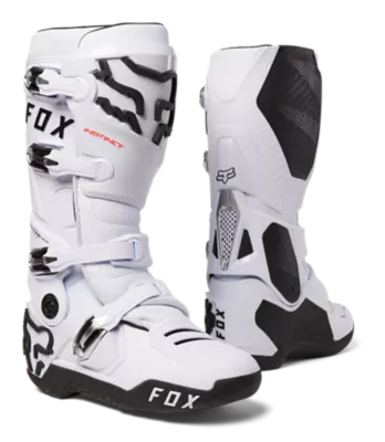 Botas Fox Instinct Negro/ Blanco Motocross Enduro Duratac