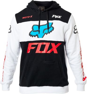 fox moto pullover hoodie