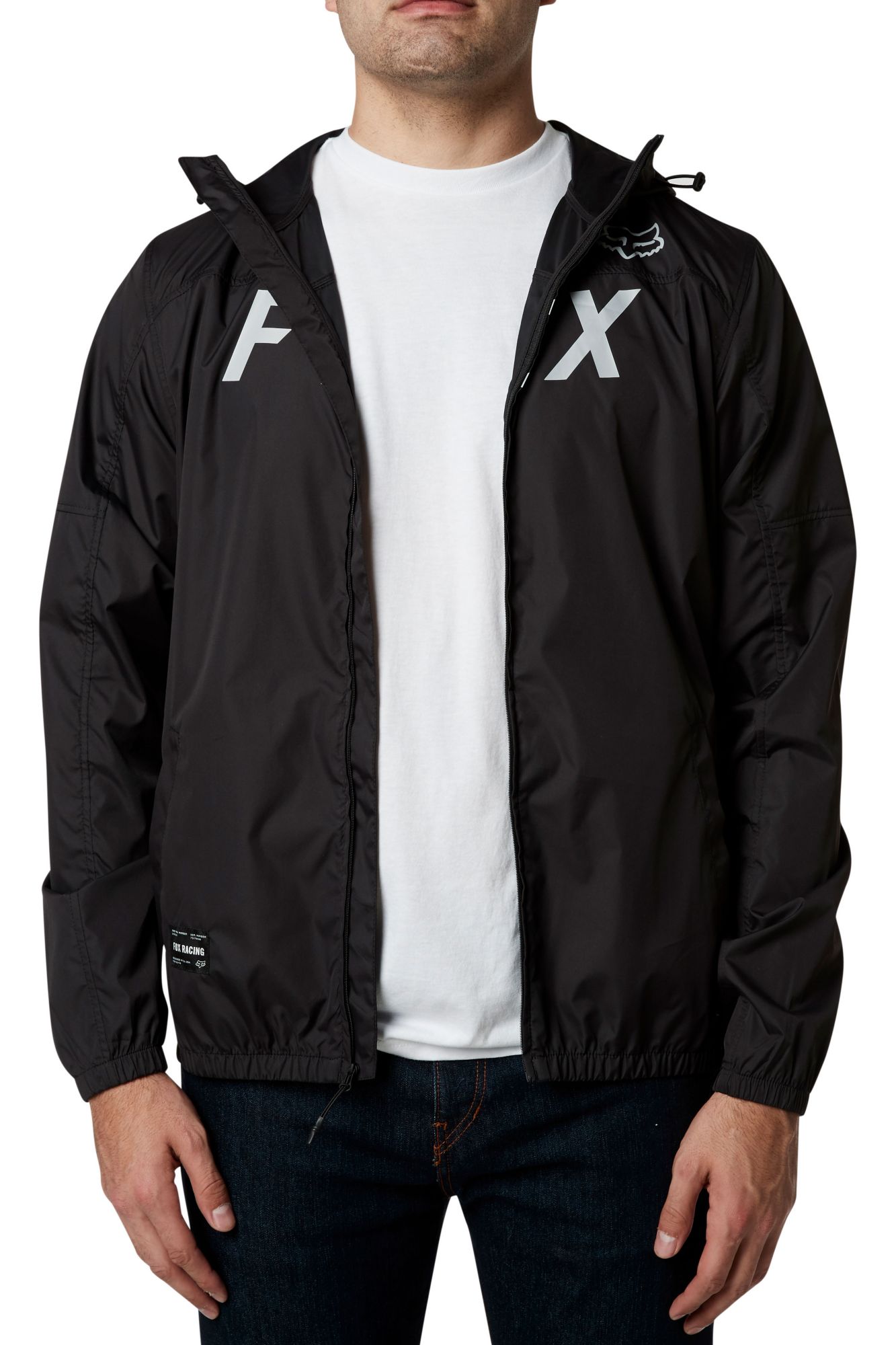 MOTH WINDBREAKER [BLK/GRY] M