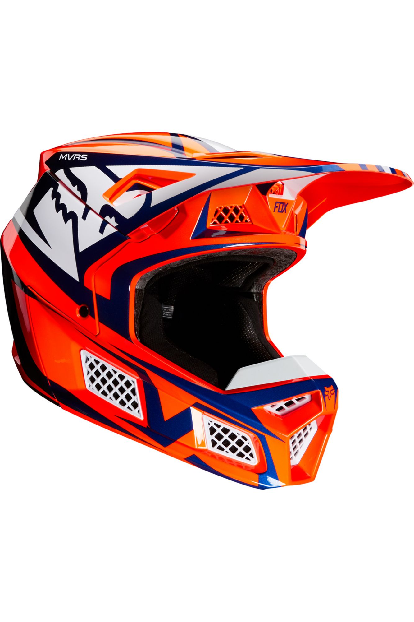 V3 IDOL HELMET, ECE [ORG/BLU] S