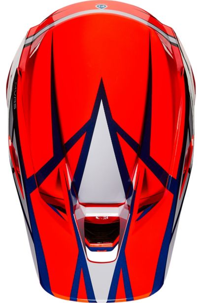 V3 IDOL HELMET, ECE [ORG/BLU] S