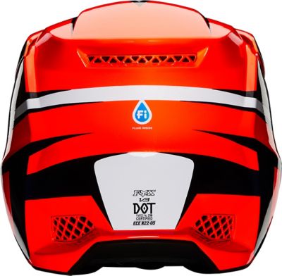 V3 IDOL HELMET, ECE [ORG/BLU] S | Fox Racing - Reino Unido