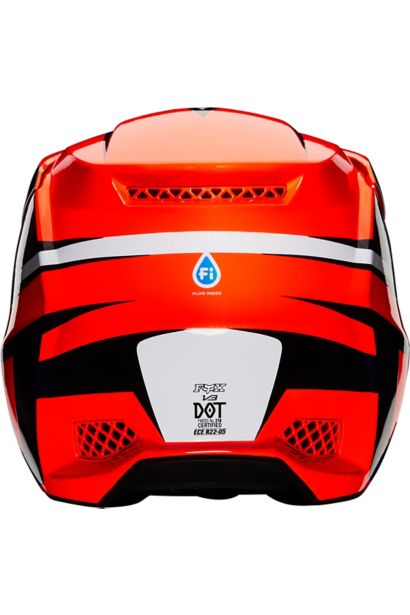 V3 IDOL HELMET, ECE [ORG/BLU] S