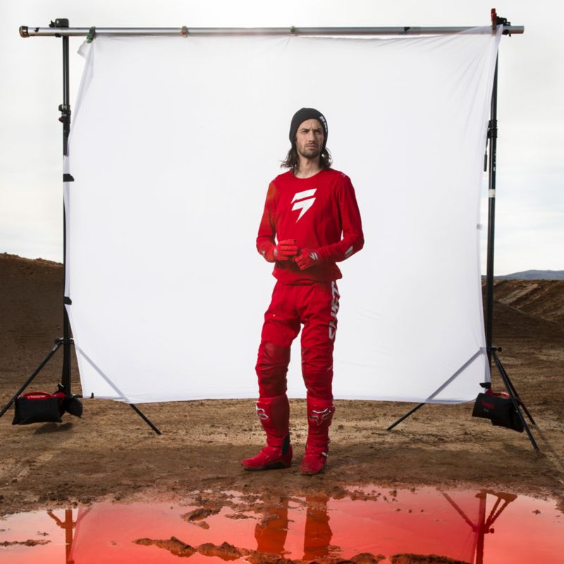 3LUE LABEL BLOODLINE JERSEY LE [RD] M