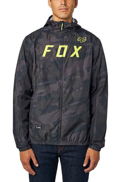 MOTH CAMO WINDBREAKER [BLK CAM] S