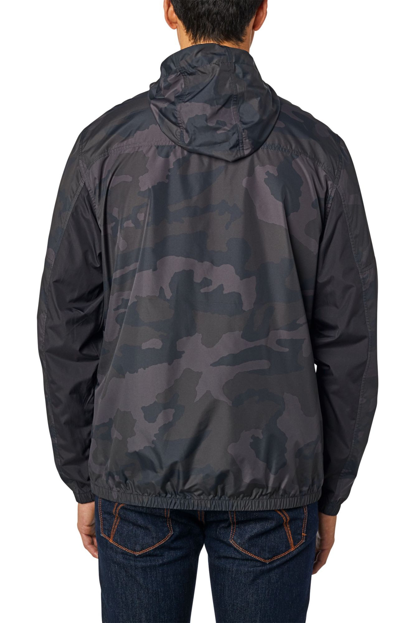 MOTH CAMO WINDBREAKER [BLK CAM] S
