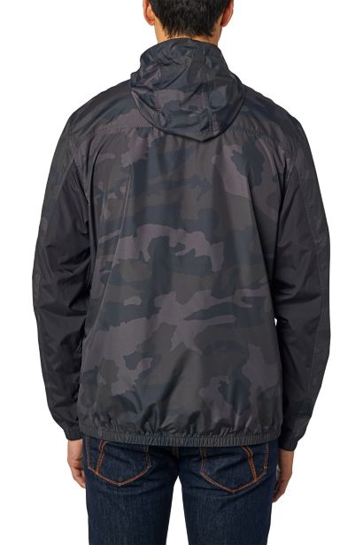 MOTH CAMO WINDBREAKER [BLK CAM] S