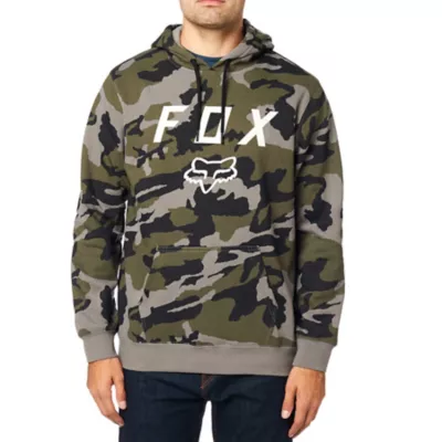 FOX HEAD CAMO FLEECE PO [GRN CAM] S