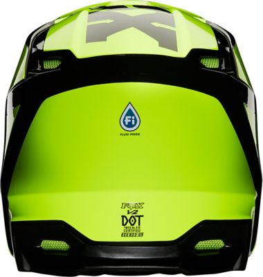 YTH V2 HAYL HELMET, ECE [FLO YLW] YS | Fox Racing - Belgi&euml