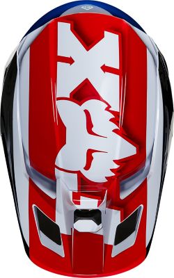 YTH V2 HAYL HELMET, ECE [BLU/RD] YS | Fox Racing - Belgi&euml