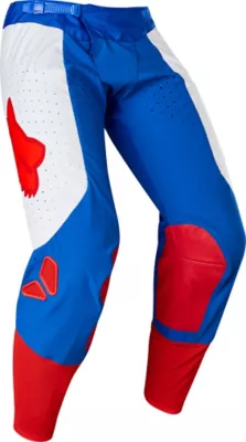 Blue and best sale red pants