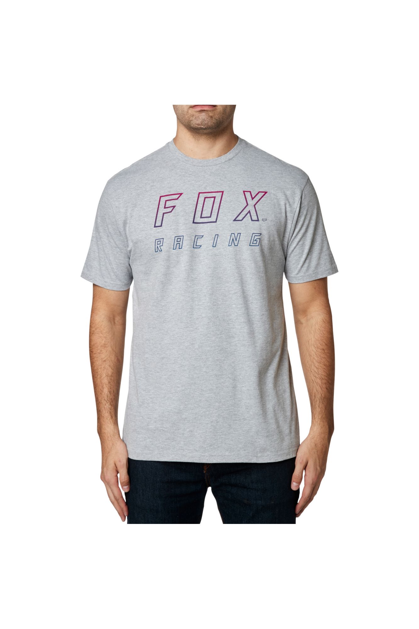 NEON MOTH SS TEE [LT HTR GRY] S