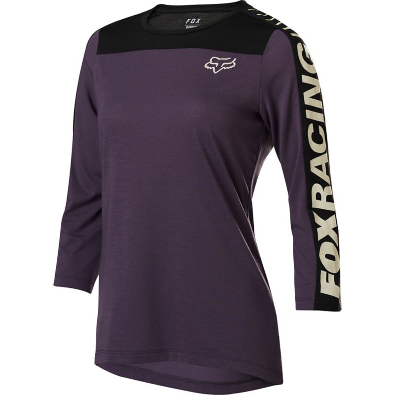 WMNS RANGER DR 3/4 JRSY [DRK PUR] XS | Fox Racing - VK