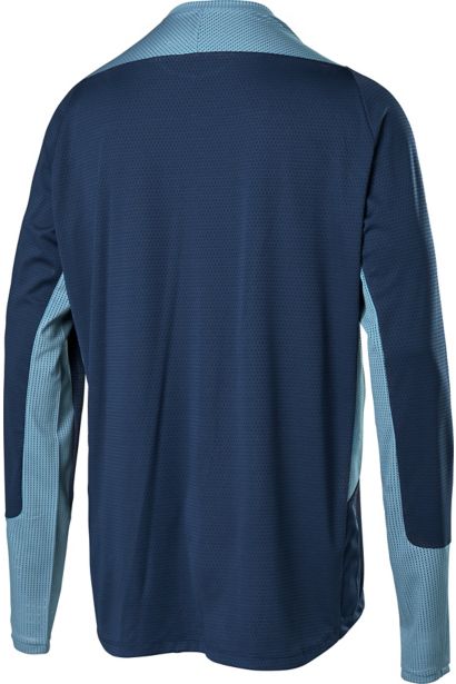 DEFEND LS FOX JERSEY [NVY] S