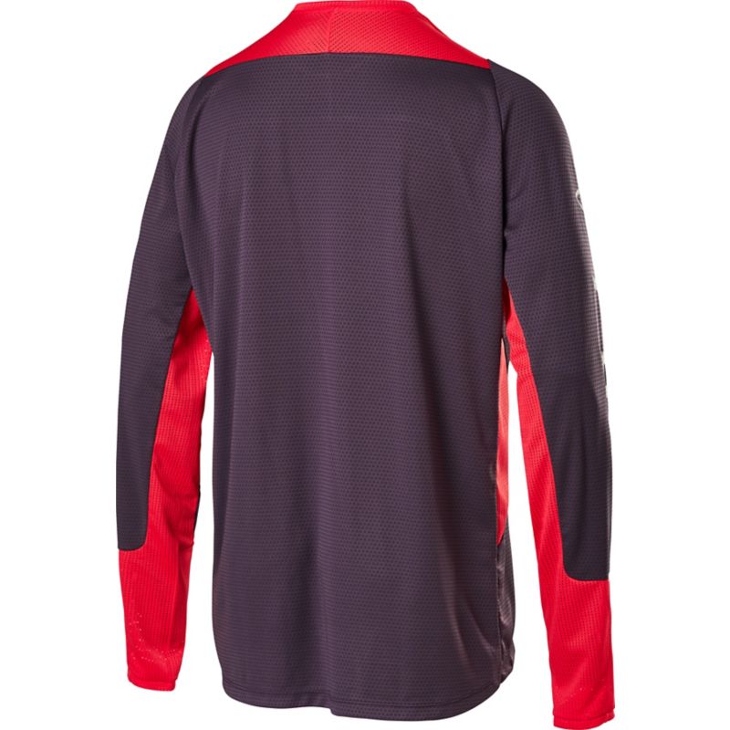 DEFEND LS FOX JERSEY [DRK PUR] S